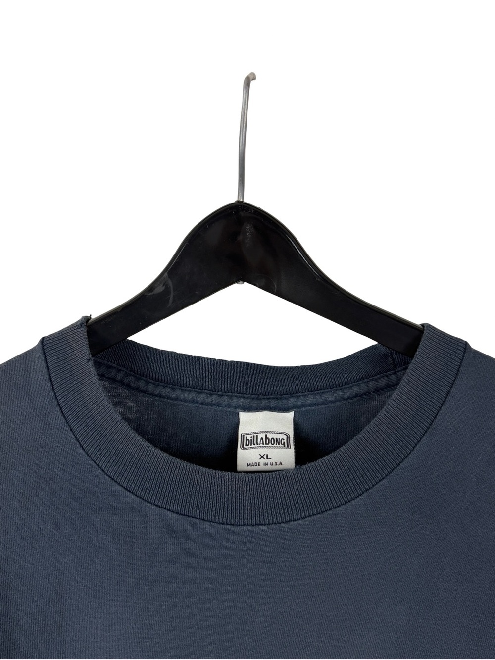 Vintage 90s Billabong 73 Surf Streetwear Single Stitch Blue Logo Shirt Size XL - Picture 3 of 8